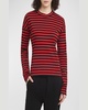 Riga Marinaio Striped Jersey Long-Sleeve Shirt