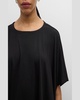 Boxy Dolman-Sleeve Jersey Top