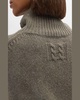 Omaira Funnel-Neck Wool Sweater