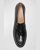 Tassel Fringe Lug-Sole Penny Loafers