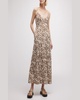 Justine Animal-Print Maxi Dress 