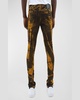 Men's Sunshine Two-Tone Skinny Jeans