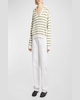 Murphy Stripe Cashmere-Blend Sweater