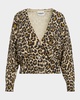 Generalite Leopard Jacquard Knitted Cardigan