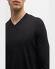 Men's Scollo Cashmere V-Neck Sweater