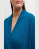 Plus Size Cashmere Faux Wrap Sweater