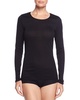 Cotton Seamless Long-Sleeve Top