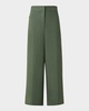 Filip Washed Raw Linen Straight-Leg Crop Pants