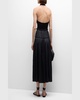 Malia Pleated Drawstring Maxi Skirt