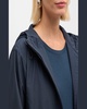 Lightweight Hooded Knee-Length Coat