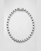 Men's Box Chain Bracelet in Silver, 5mm