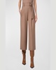 Fiorella Belted Wide-Leg Culotte Pants