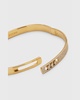 Move Noa 18K Yellow Gold Diamond Bangle