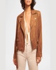 Henrietta Faux Suede Moto Jacket