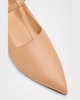 Lola Lambskin T-strap Ballerina Flats