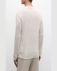 Men's Kevin Linen Crewneck Sweater