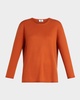 Plus Size Orma Cashmere Crewneck Sweater