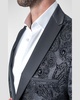 Men's Paisley Jacquard Blazer