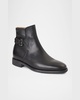 Men's Rubino Leather Zip Ankle Boots