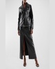 Brando Recycled Leather Boyfriend Jacket 