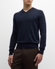 Men's Scollo Cashmere V-Neck Sweater