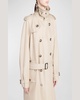 Dewey Belted Luxury Cotton-Silk Trench Coat