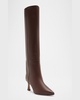 Brena Leather Knee Boots