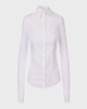 Armantine Button-Down Cotton Blouse