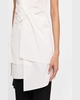 Savie Draped Layered Sleeveless Top