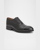 Men's Adriano Cap-Toe Leather Oxfords