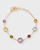 Jaipur Color Single Strand Bracelet with Mixed Stones