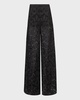 Clotilde Wide-Leg Floral Lace Pants