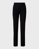 Francoise Slim-Straight Pants, Black