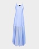 Provence Satin Maxi Dress