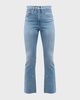 Carolina Skinny Flare Ankle Jeans