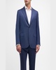 Men's Wool Herringbone Suit