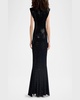 Gaviar Embellished Stretch Jersey Dress