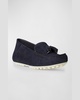 Suede Tassel Moccasin Loafers