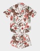 Floral-Print Cotton Short Pajama Set