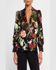 Sheila Floral Semi-Sheer Blouse 