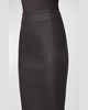 Nappa Leather Pencil Skirt