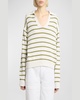 Murphy Stripe Cashmere-Blend Sweater