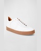 Men's Bono Low-Top Leather Sneakers