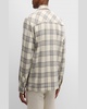 Men's Wool Plaid Overshirt