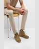 Men's Dot Walk Suede Lace-Up  Moccasin Loafers