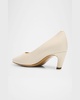 50mm Peggy Leather Pumps