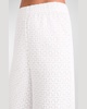 Spector Cropped Wide-Leg Eyelet Pants