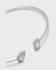 My Twin 18K White Gold Thin Bangle Bracelet