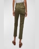 Arya Straight-Leg Cropped Pants