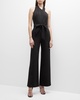 Thea Backless Cady Jumpsuit